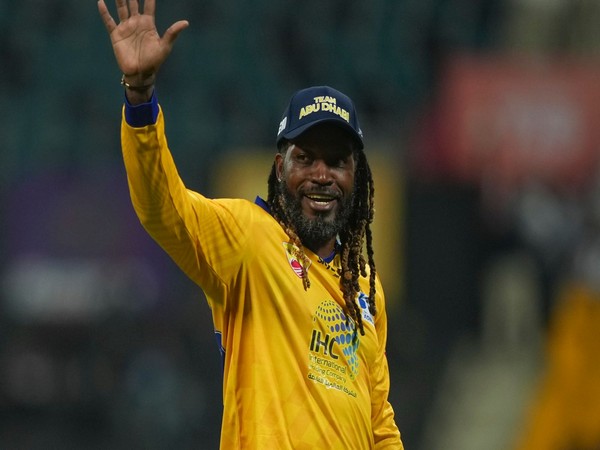 Former West Indies cricketer Chris Gayle. 
