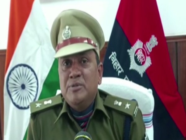 Kaimur's Superintendent of Police (SP) Lalit Mohan Sharma (Photo/ANI)