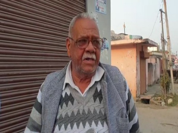  Ratan Singh, a resident of village. (Photo/ANI)