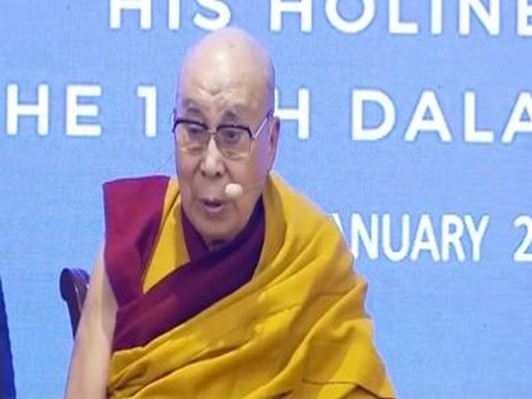 Tibetan spiritual leader, Dalai Lama addressing at the Indian Institute of Public Administration. (Photo Credit - Office of His Holiness the Dalai Lama)