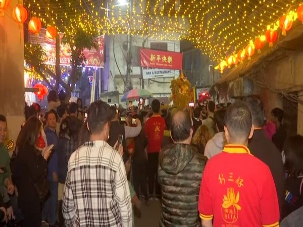 Decorations in Chinatown ahead of Chinese New Yearr (Photo/ANI)
