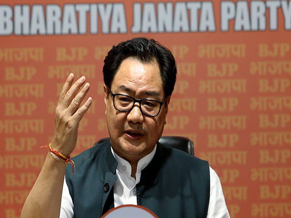 Union Minister Kiren Rijiju (Photo/ANI)