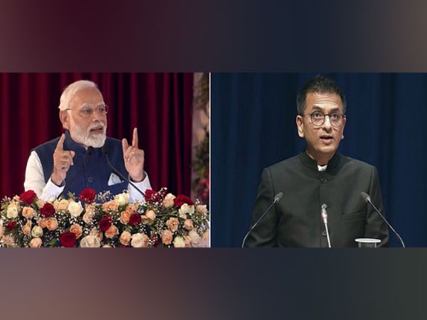 Prime Minister Narendra Modi, CJI DY Chandrachud (File photo/ANI)