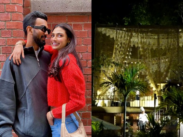 KL Rahul and Athiya Shetty (File Photo), Photo of the venue in Khandala (Source: ANI Photos)