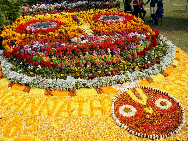 Republic Day flower show in Lal Bagh (Photo/ANI)
