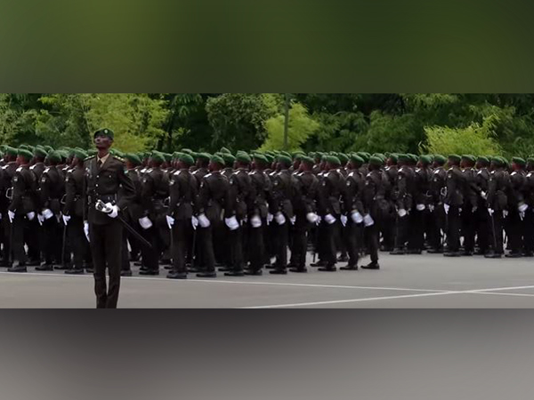 Rwanda follows Chinese-style military parade in graduation ceremony. (Photo Credit - YouTube/Kigali Today)
