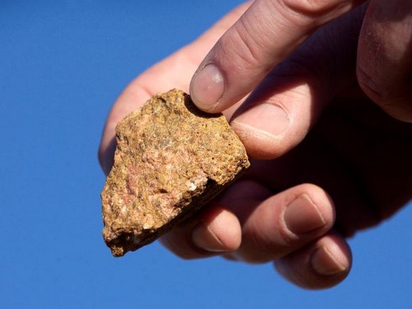 A piece of bastnasite ore, which contain rare earth elements. (Photo Credit - Reuters)