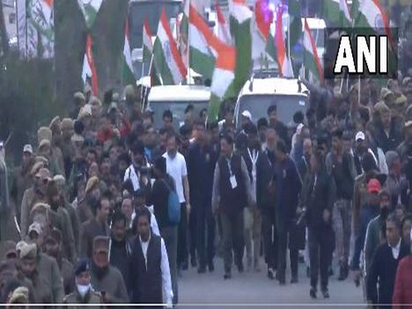 Visuals of the yatra (Photo/ANI)