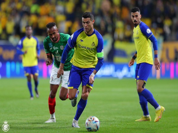 Al-Nassr and Al-Ettifaq players in action (Photo: AlNassr FC/ Twitter)