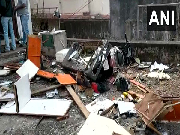 Visuals from the blast spot (Photo/ANI)