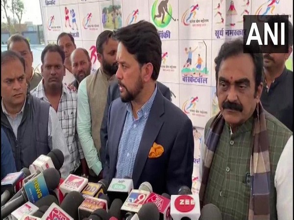 Anurag Thakur. (Photo- ANI)