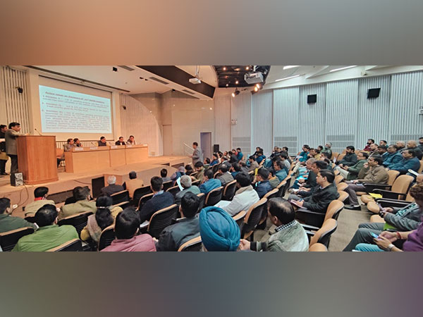 Gopal Rai chairing the meeting (Photo/ANI)