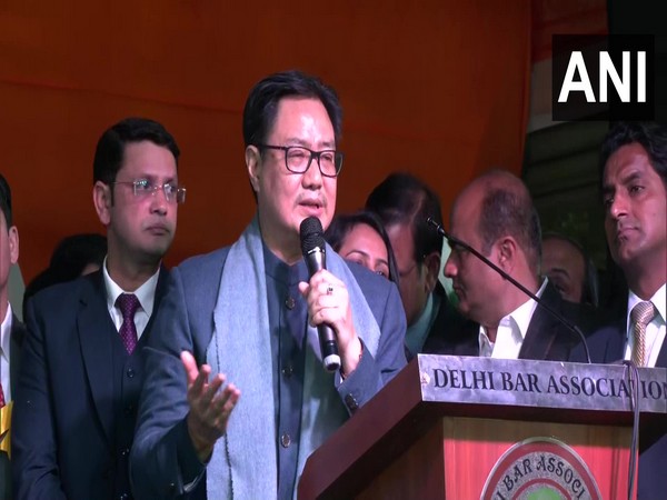 Union Law Minister Kiren Rijiju (Photo/ANI)