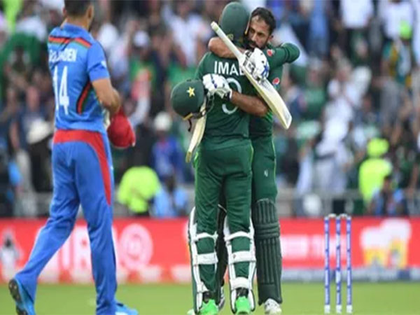 Pakistan and Afghanistan teams in action. (Photo- ICC)