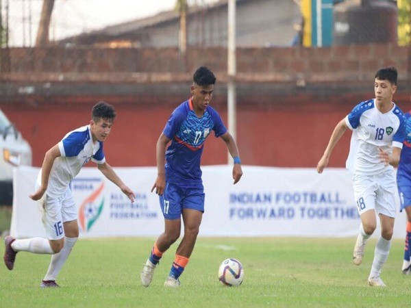 Indian under-17 team in action. (Photo- AIFF Media)