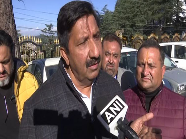 Himachal Pradesh Deputy Chief Minister Mukesh Agnihotri (File Photo/ANI)