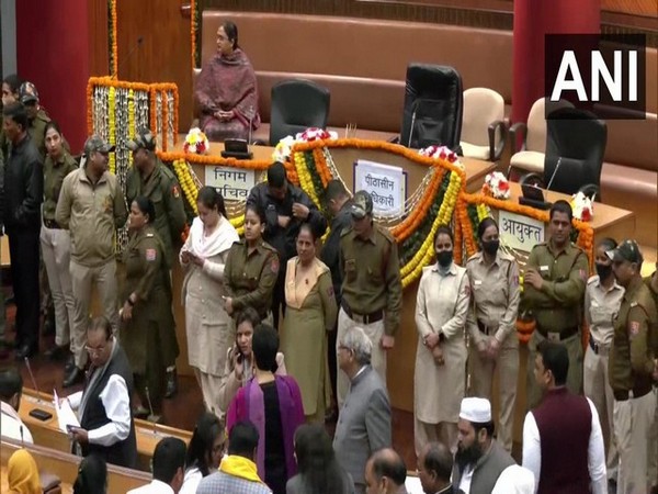 Visuals from Delhi Assembly. (Photo/ANI)