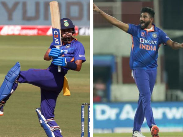 Shreyas Iyer and Mohammed Siraj feature in ICC ODI team of year for 2022 (Photo: BCCI)
