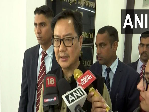 Law and Justice Minister Kiren Rijiju (Photo/ANI)