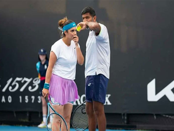 Sania Mirza and Rohan Bopanna (Photo: All India Tennis Association/ Twitter)