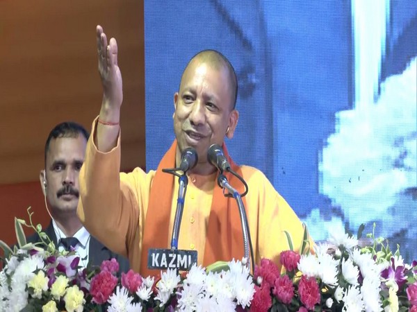 Uttar Pradesh Chief Minister addressing 