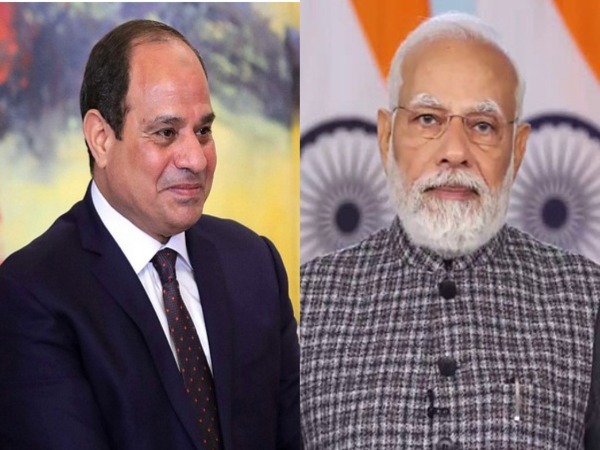 Egypt's President Abdel Fattah El-Sisi, Prime Minister Narendra Modi (File Image)