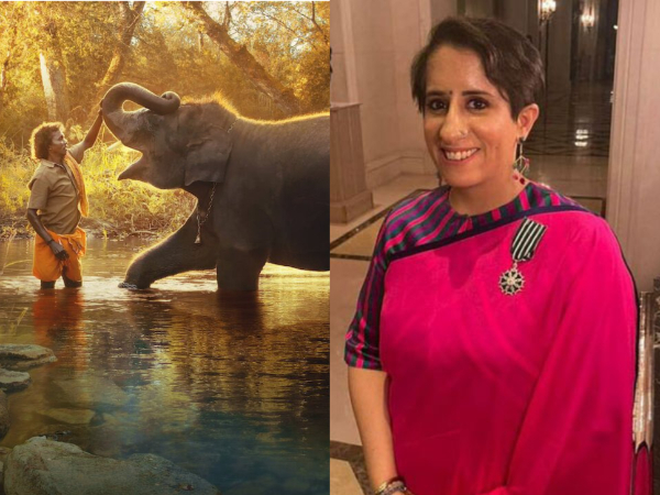The Elephant Whisperers, Guneet Monga (Image source: Twitter)
