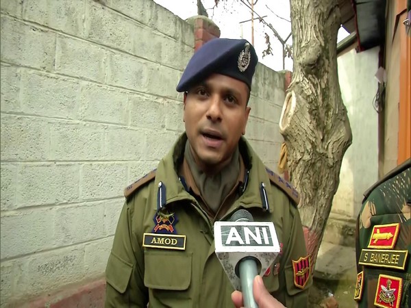 SSP Baramulla A Ashok Nagpure. (Photo/ANI)