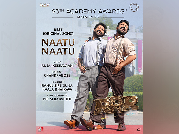 Poster of 'Naatu Naatu' song 