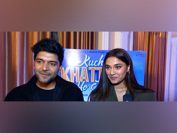 Guru Randhawa, Saiee Manjrekar (Image Source: ANI)