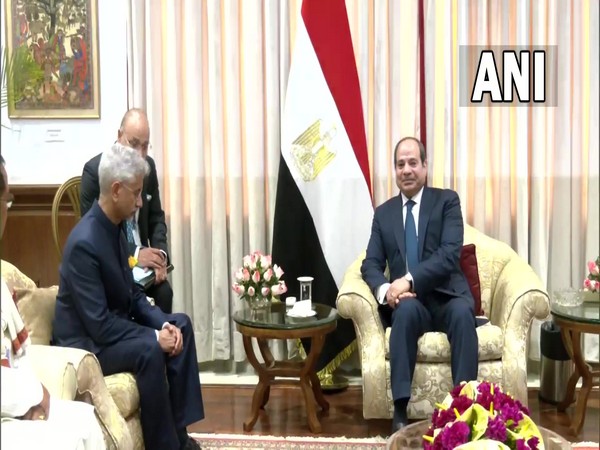 External Affairs Minister S Jaishankar, Egyptian President Abdel Fattah El-Sisi 