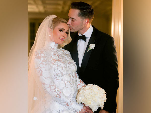 Paris Hilton with husband Carter Reum (Source: Instagram)