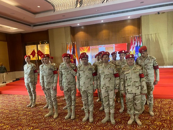 The Egyptian Army contingent that will participate at the R-Day parade.