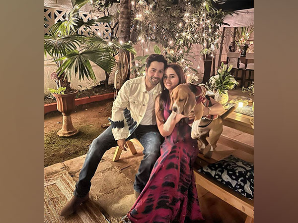 Varun Dhawan and Natasha Dalal. (Image Source: Instagram)