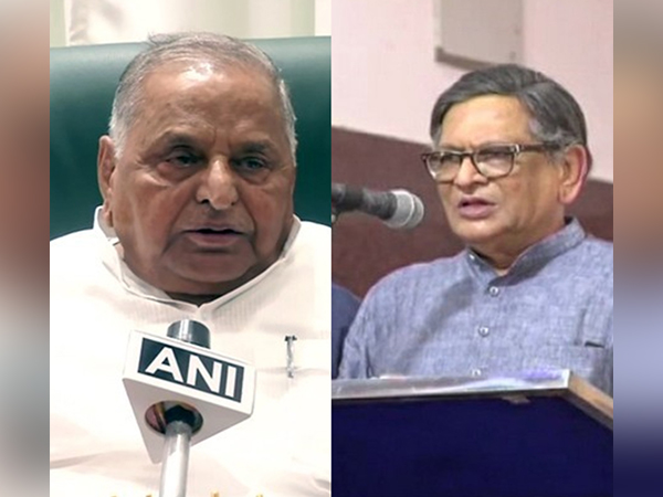 Late SP veteran leader Mulayam Singh Yadav and former Karnataka Chief Minister SM Krishna (File Photo)