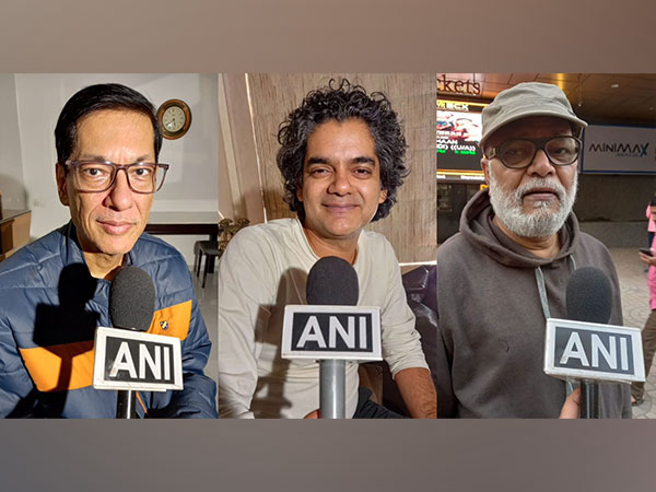Taran Adarsh, Mayank Shekhar, Ajay Brahmatmaj (from left) (Image Source: ANI)