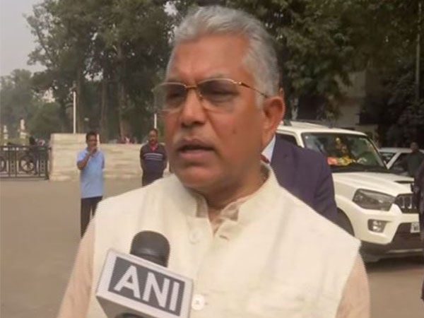 BJP National Vice President Dilip Ghosh. (Photo/ANI)