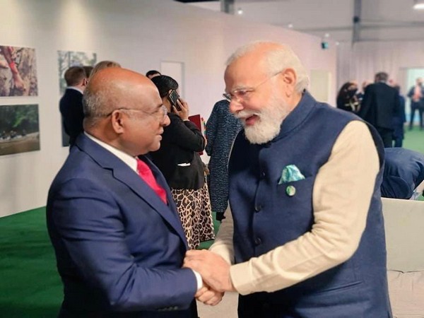 Maldives Foreign Minister Abdulla Shahid, Prime Minister Narendra Modi (Image Credit: Twitter/@abdulla_shahid)