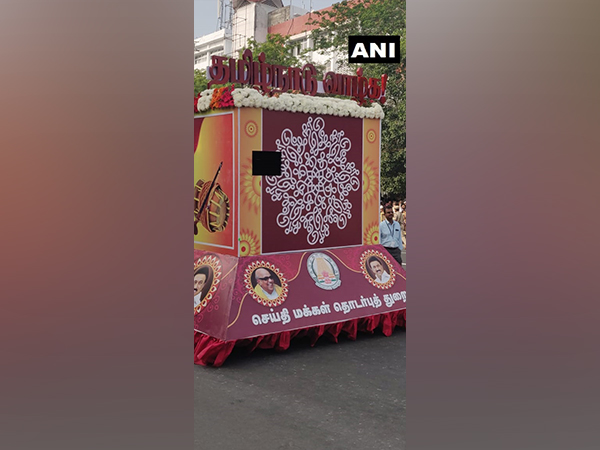 Tamil Nadu tableau (Photo/ANI)