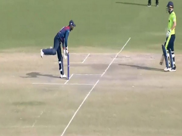 Nepal's wicket-keeper Aasif Sheikh (Photo: ICC)