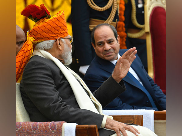 PM Modi thanks Egyptian President for gracing Republic Day celebration (Image Credit: Twitter/@narendramodi )