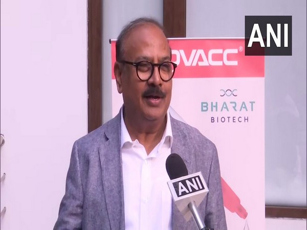Bharat Biotech Chairman & MD Dr Krishna Ella (Photo/ANI)