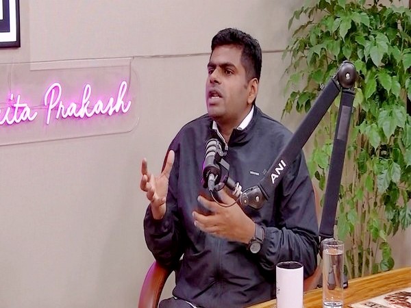 Tamil Nadu state BJP chief K Annamalai at ANI Podcast