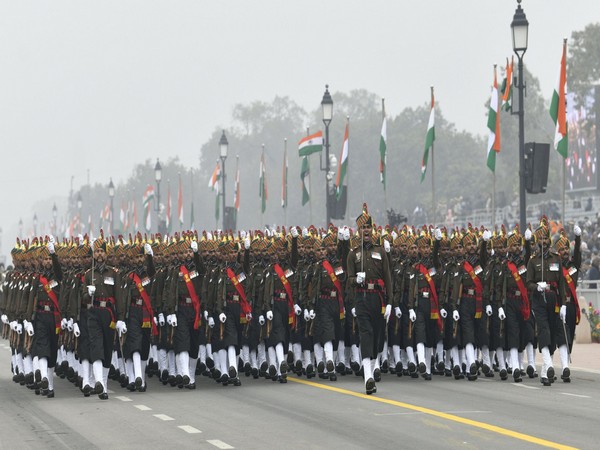 India's 74th Republic Day parade. (Photo Credit - Twitter/PMO)