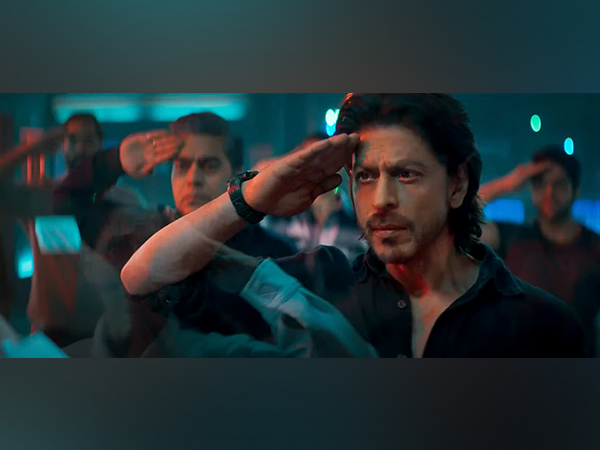 Shah Rukh Khan in a still from 'Paathan'. (Image source: Instagram)