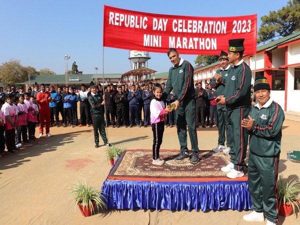 Mini Marathon in Shillong (Photo/ANI)