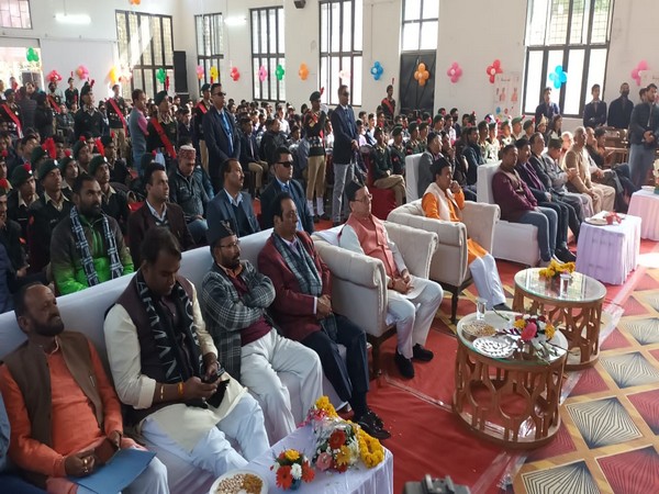 Uttarakhand Chief Minister Pushkar Singh Dhami attends 'Pariksha Pe Charcha 2023' (Photo/ANI)