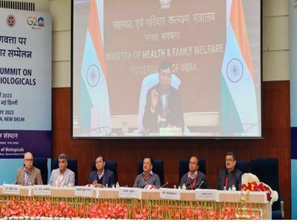 Mansukh Mandaviya virtually inaugurates National Summit on Quality of Biologicals (Photo/ANI)