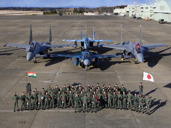 IAF's joint air defence exercise with Japan 'Veer Guardian 2023' (Photo:ANI)
