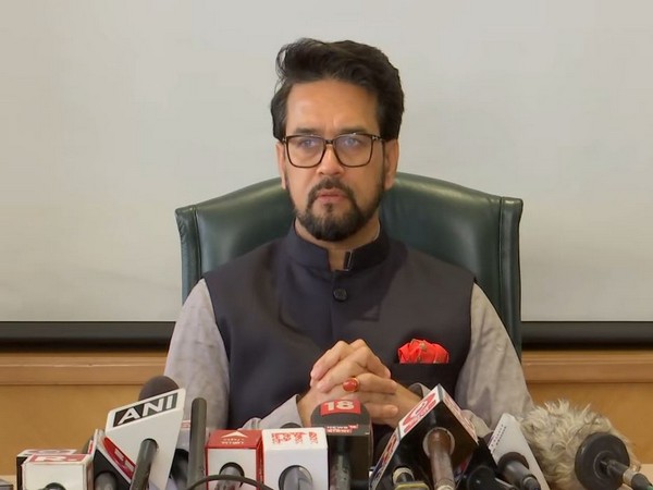 Union Minister Anurag Thakur at the SCO Film Festival's press conference